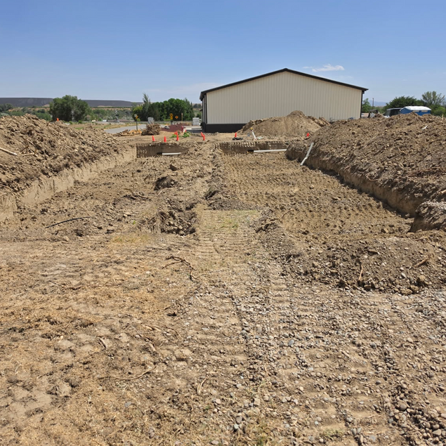 Septic install and repair project