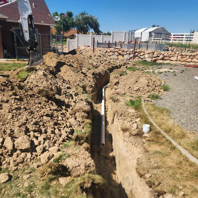 Septic install and repair project